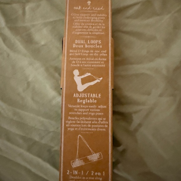 Oak and Reed Black Yoga Strap & Mat Sling - Picture 7 of 7